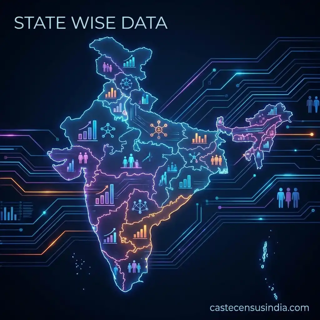 India State Wise Data Map